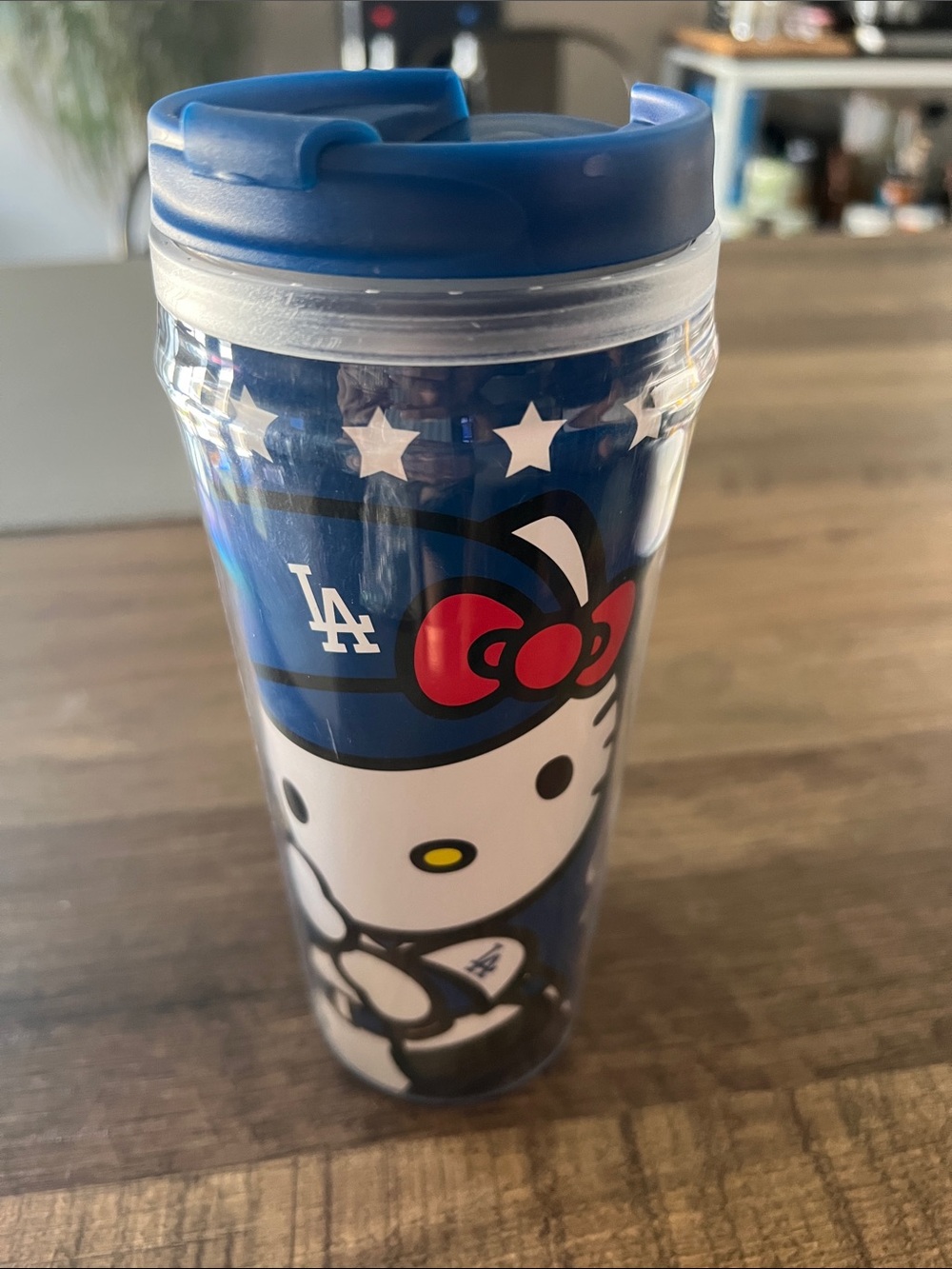 2014 Hello Kitty x LA Dodger Blue Travel Tumbler